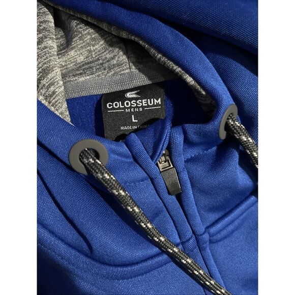 NEW Boise State BSU Broncos Colosseum Full Zip Hoodie Sweatshirt Men's L - Picture 10 of 12
